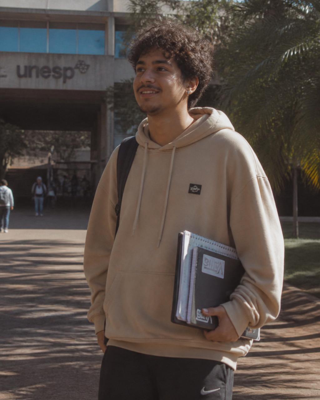 Retrato ilustrativo — O Estudante