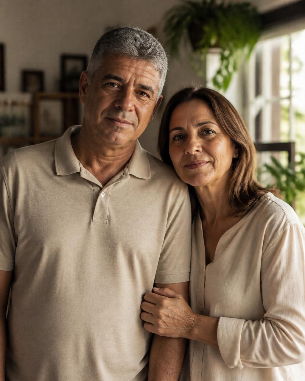 Retrato ilustrativo — O Pai / A Mãe
